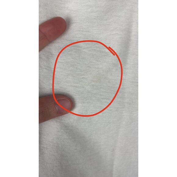 Madewell Libra Lace Up Tee XS Ivory Cream 3/4 Sleeve Boho Western Coastal Norm - Picture 7 of 7